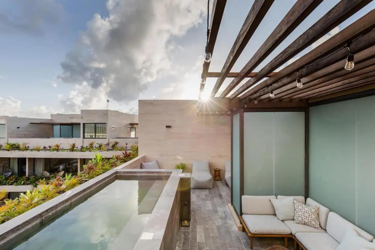 Apartment Luxury Penthouse With Private Rooftop Pool Tulum